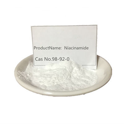 Υδροδιαλυτή σκόνη βιταμινών B3 Niacinamide CAS 98-92-0 για Lightening δερμάτων