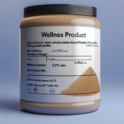 Ζύμη 25CFU/g Max Αμινοξέα σε σκόνη για βέλτιστο pH 4,0-6,0 Ισορροπία και οφέλη για την υγεία