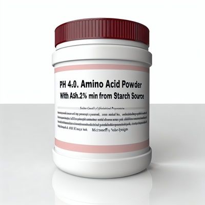pH 4,0-6,0 Αμινοξέα σε σκόνη με στάχτη 0,2% Min. από πηγή άμυλου